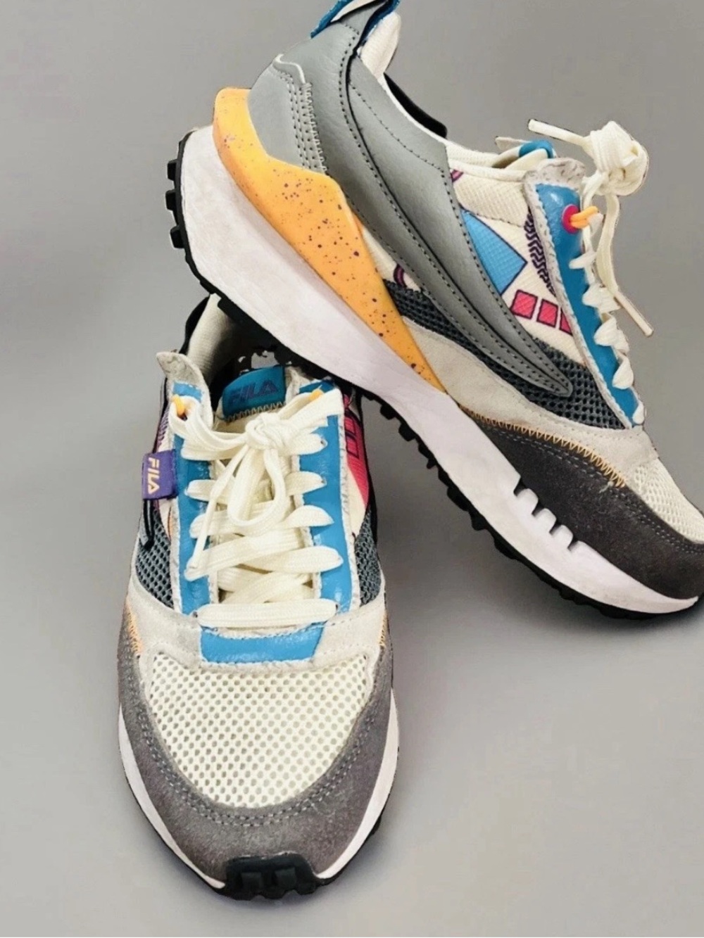 FILA Men's Renno N Generation Running Retro Sneakers Size 9 SRMO1987-101